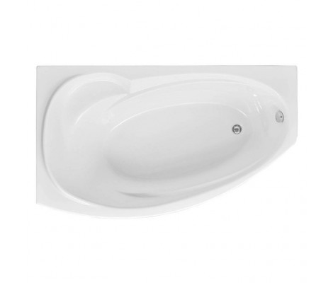 Ванна акриловая Jersi L 170*90 угловая с каркасом и панелью Aquanet 