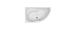 Ванна акриловая Graciosa угловая с каркасом и панелью L 150*90 Aquanet 