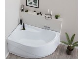 Ванна акриловая Graciosa угловая с каркасом и панелью L 150*90 Aquanet 