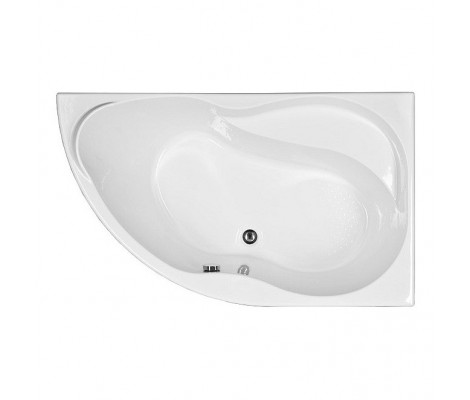 Ванна акриловая Graciosa угловая с каркасом и панелью R 150*90 Aquanet 