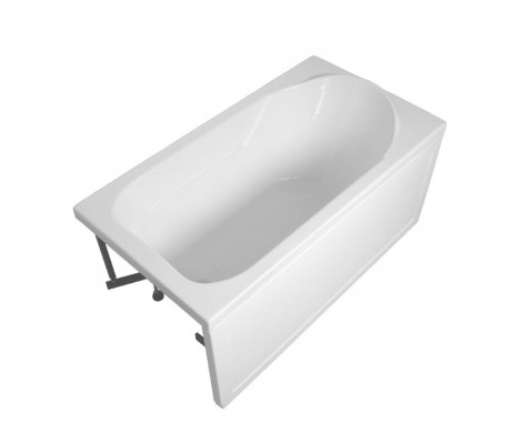 Ванна акриловая West 120*70 с каркасом и панелью 36-38 Aquanet