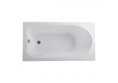Ванна акриловая West 120*70 с каркасом и панелью 36-38 Aquanet
