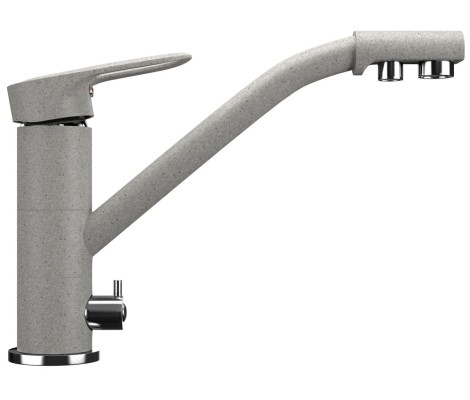 Смеситель для кухни 010 310 серый Ulgran Смеситель для кухни 010 310 серый Ulgran