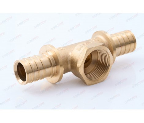 Тройник аксиальный 25-3,5 х 3/4