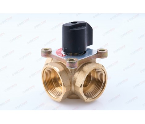 Клапан 3-х ходовой поворотный смесительный 1 1/4