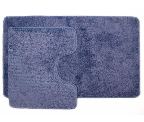 Комплект ковриков для ванны Be`Maks из 2 шт. 50х80/40х50/18мм 161 синий Aqua-Prime Комплект ковриков для ванны Be`Maks из 2 шт. 50х80/40х50/18мм 161 синий Aqua-Prime