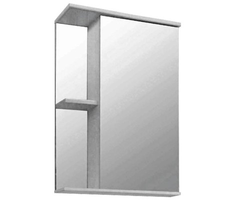 Шкаф-Зеркало Николь 50 белый Flamenco