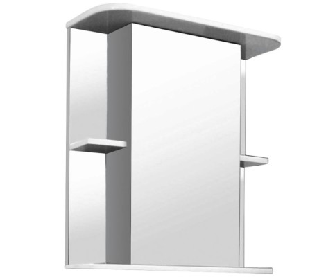 Шкаф-Зеркало Мадрид 60 белый Flamenco Шкаф-Зеркало Мадрид 60 белый Flamenco