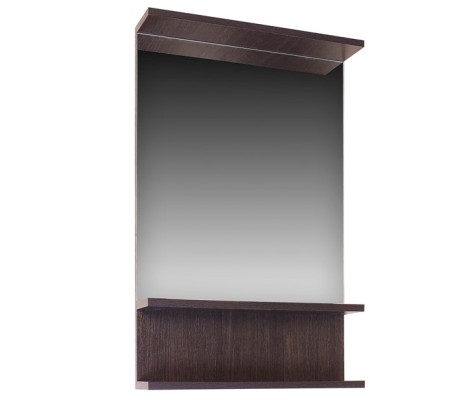 Зеркало ЭКО 500 с полками венге Flamenco