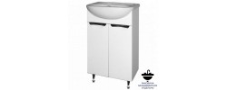 Тумба Престиж 50 под умывальник Ладога 50 белая Flamenco