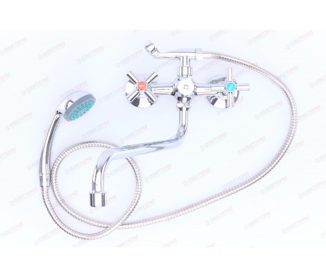 Смеситель для ванны DMT 722 буксовая Zerix