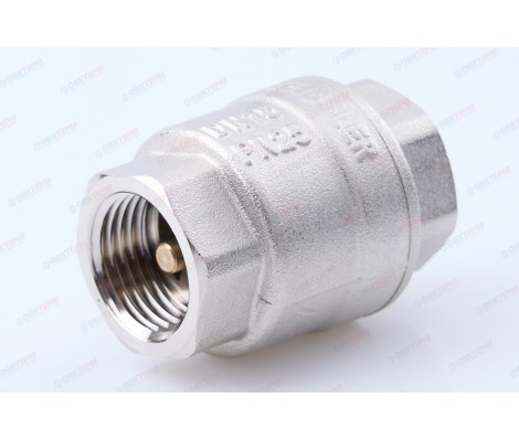 Клапан обратный    ZEISSLER  никелированный     1/2