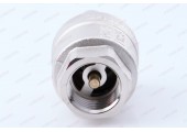 Клапан обратный    ZEISSLER  никелированный     1/2