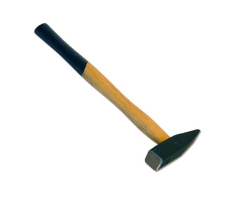 Молоток 400 гр деревянная ручка, кованый боек Santool