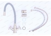 Смеситель для кухни нерж/сталь REFLECTOR MIXXUS DVE-011 GRAY &Oslash;40