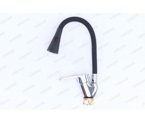 Смеситель д/кухни CHAMPION YUB 011-181 (NUT) REFL.BLACK силик. черный излив (10 шт/ящ) Смеситель д/кухни CHAMPION YUB 011-181 (NUT) REFL.BLACK силик. черный излив (10 шт/ящ)