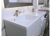 Умывальник Magenta 1200L для установки над стиральной машиной Paola