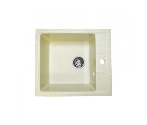 Мойка керамогранитная 39 прямоугольная 510*455*210 мм бежевая + блестки Granmill Мойка керамогранитная 39 прямоугольная 510*455*210 мм бежевая + блестки Granmill