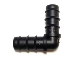 Пластиковый угол для соединения трубок 16мм 7229 EC - 0116 Aquapulse