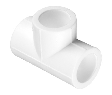 Тройник 90*50*90 белый RTP