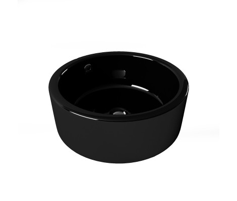 Умывальник накладной А028BG черный Eva Gold