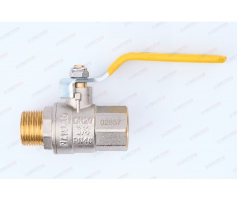 Кран шаровый газовый 3/4