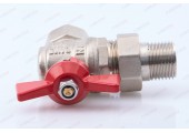 Кран шаровой с американкой 1/2