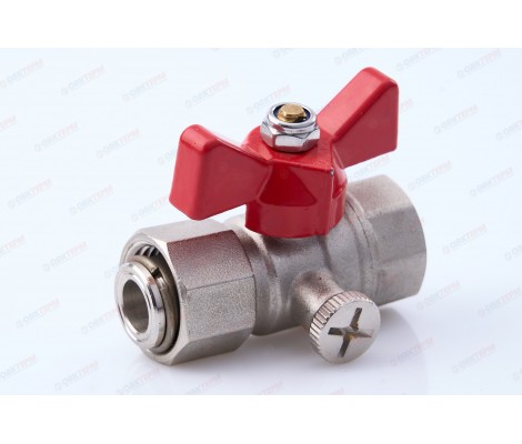 Кран шаровой для подключения манометра 1/2