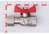 Кран шаровой для подключения манометра 1/2