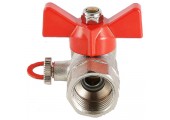 Кран шаровой для подключения манометра 1/2