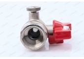 Кран шаровой для подключения манометра 1/2
