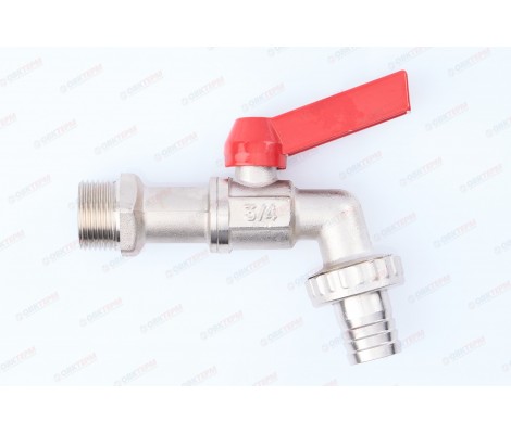 Кран водоразборный со штуцером 3/4 Кран водоразборный со штуцером 3/4