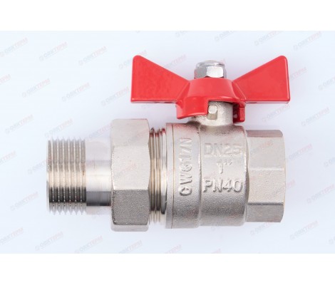 Кран шаровой с американкой 1