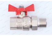Кран шаровой с американкой 1/2