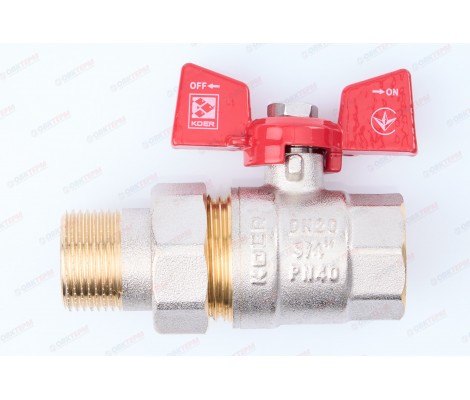 Кран шаровой с американкой 3/4