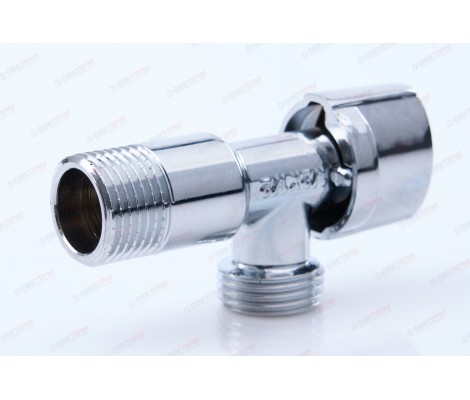 Кран угловой для подключения сантехнических приборов 1/2