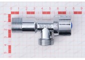 Кран угловой для подключения сантехнических приборов 1/2