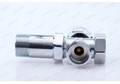 Запорный кран для воды с удлинителем 3/4