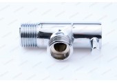 Кран угловой для подключения сантехнических приборов 1/2