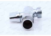 Кран угловой для подключения сантехнических приборов с фильтром 1/2