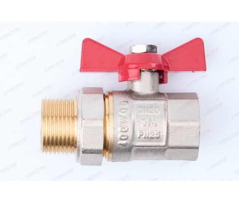 Кран шаровой с американкой 3/4 Кран шаровой с американкой 3/4