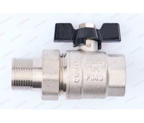 Кран шаровой с американкой 3/4