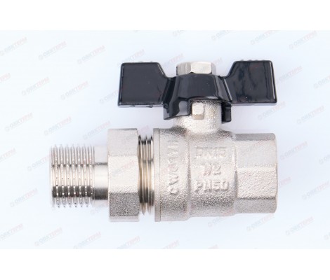 Кран шаровой с американкой 1/2