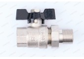 Кран шаровой с американкой 1/2