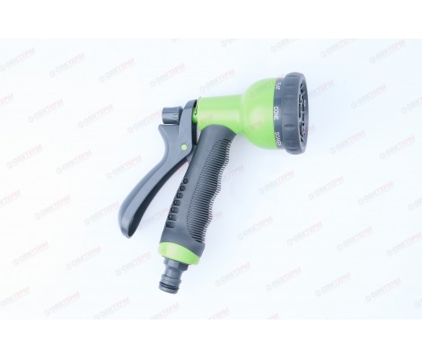 Пистолет-распылитель для полива, 8 режимов ABS+TPR PRO PL-836 Plamix