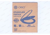 ORIO КП-01М крышка для унитаза с микролифтом белая ORIO КП-01М крышка для унитаза с микролифтом белая