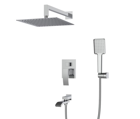 Душевая система KB-66007-01 встраиваемая, хром Koer Душевая система KB-66007-01 встраиваемая, хром Koer