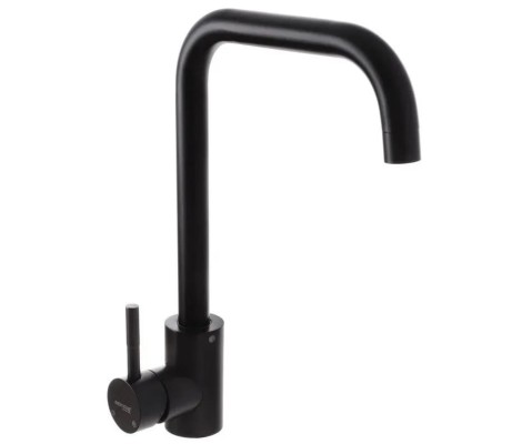 Смеситель для умывальника SUS-011-G нержавеющая сталь черный Champion