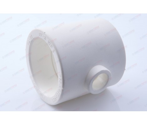 Тройник 63*20*63 белый Pro Aqua