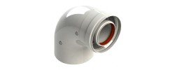 Коаксиальный угол стартовый 90° 60/100 Vaillant, Ariston,Protherm